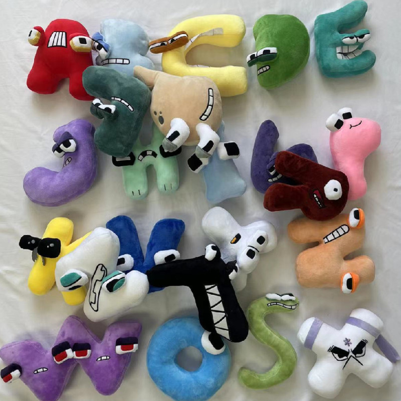 Alphabet Lore Plush, 10 Pcs Alphabet Lore Number Plush Animal Toys （9） 