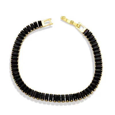 Women's Fashion Multicolor Zircon Geometric Bracelet