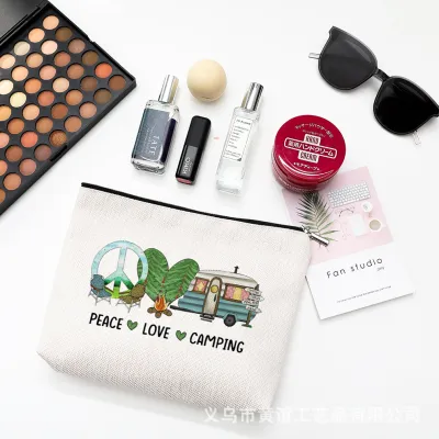 Women's Fashion Camping Cosmetic Bag Bottomless Travel Makeup Organizer