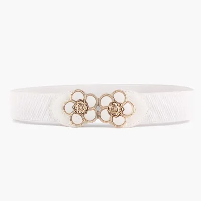 Women's Fashion Elastic Stretch Woven Belt