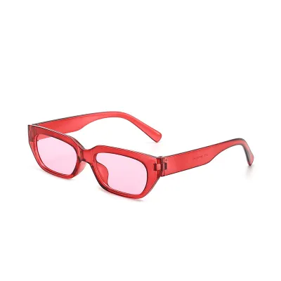 Women Fashion Simple Small Frame Square Sunglasses