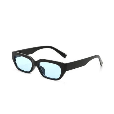Women Fashion Simple Small Frame Square Sunglasses