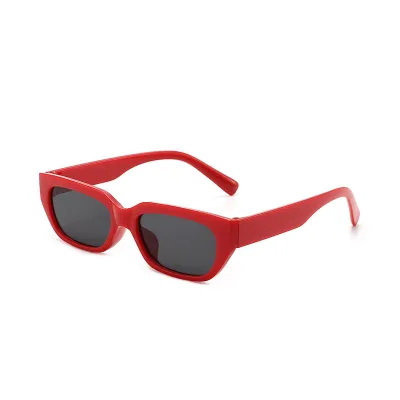 Women Fashion Simple Small Frame Square Sunglasses