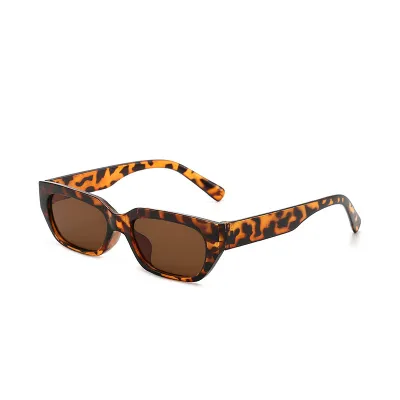 Women Fashion Simple Small Frame Square Sunglasses
