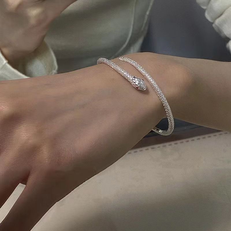 【LAZY DAWN】snake thin bracelet B022〜ブレスレット★2021NEW LAZY DAWN】snake thin bracelet B022〜ブレスレット☆2021NEW