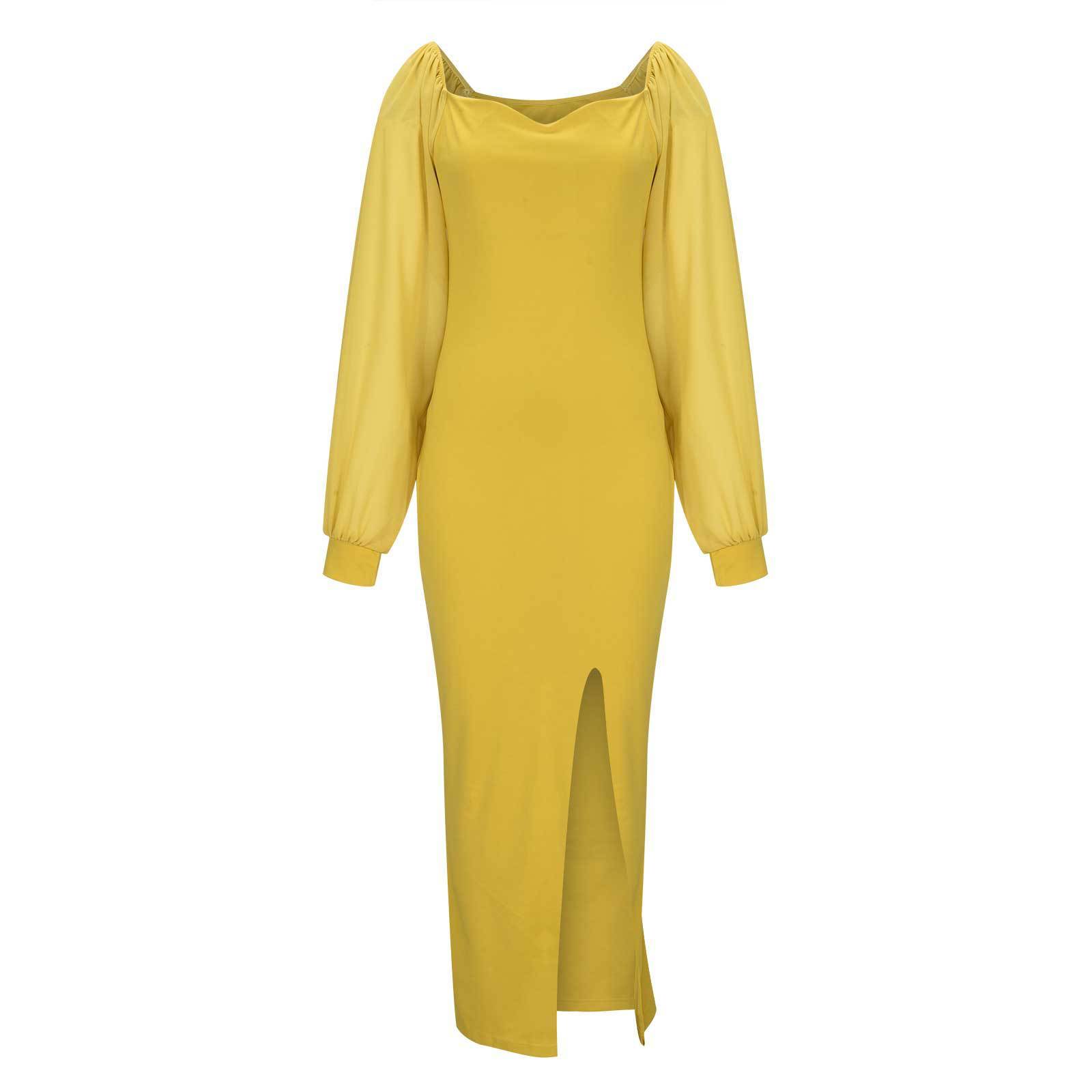 【新品未使用】Herlipto Puff Sleeve Jersey Dress herlipto Puff Sleeve Jersey Dress | Buyee日本代購服務| 於