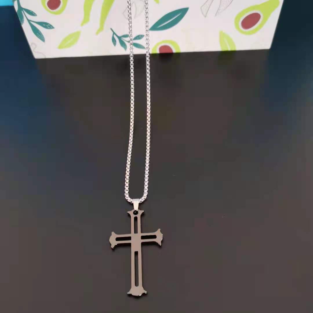 Orthodox passion diamond cross | Golden Flamingo