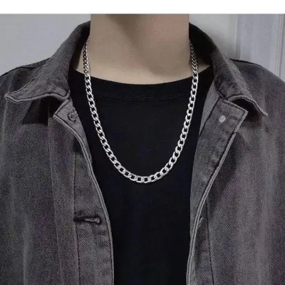 Men's Vintage Stainless Steel Non-Fade Hip Hop Chunky Chain Necklace