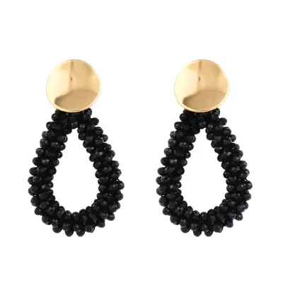 Soar Women's Geometric Crystal Bead Earrings