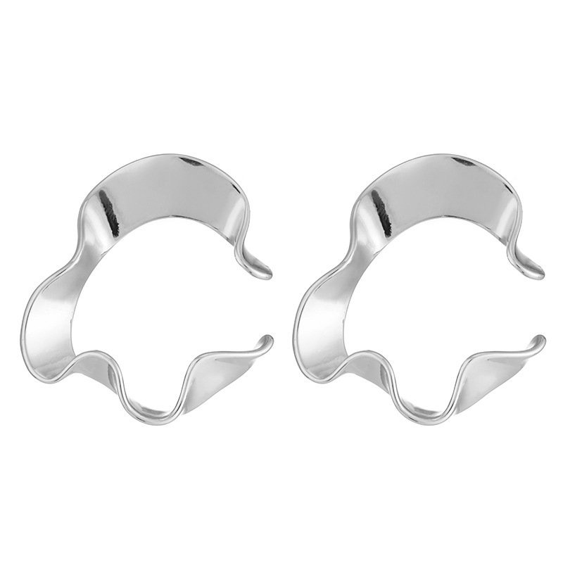 Wholesale Women'S Fashion Punk Rose Abstract Shape Earrings