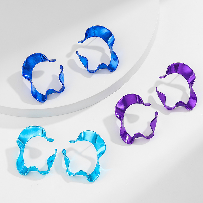 公式通販サイト - ファッション 通販 Women'S Wholesale Fashion Earrings Shape Abstract Rose Punk メイク道具・化粧小物