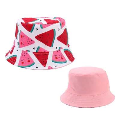 Children Kids Baby Unisex Cartoon Animal Print Flat Top Sunscreen Hat