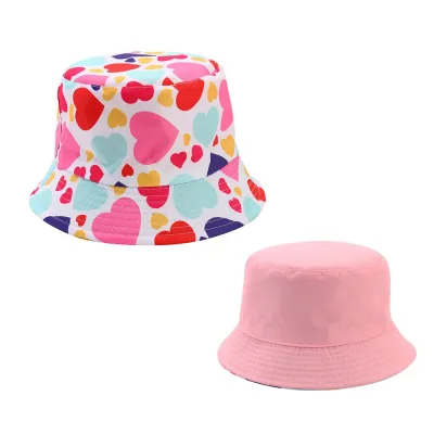 Children Kids Baby Unisex Cartoon Animal Print Flat Top Sunscreen Hat