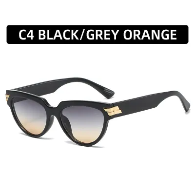 Women Fashion Solid Color Anti-UV Sunglasses