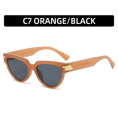 Women Fashion Solid Color Anti-UV Sunglasses