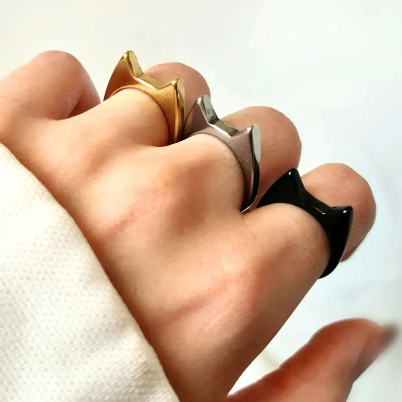 Women's Creative Cute Cat Ears Ring
