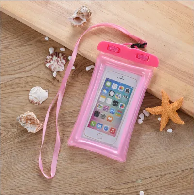 Women Simple Fashion Solid Color Rainproof Phone Case