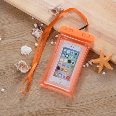 Women Simple Fashion Solid Color Rainproof Phone Case