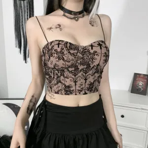 Women'S Sexy Jacquard Camisole Tube Top