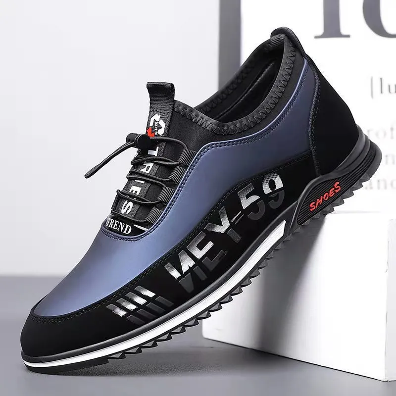 Men's Business Casual Lightweight Wear-Resistant Low Top Sneakers