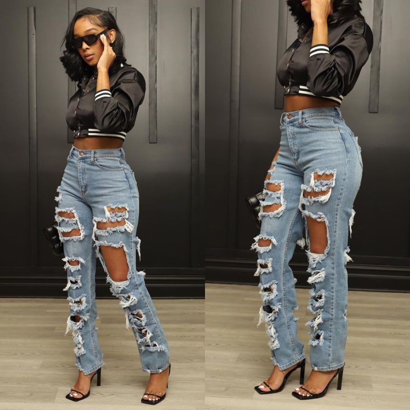 RE/DONE 90s High Rise Loose Ripped Jeans Washed Black | Loose ripped jeans, Ripped  jeans, Clothes design