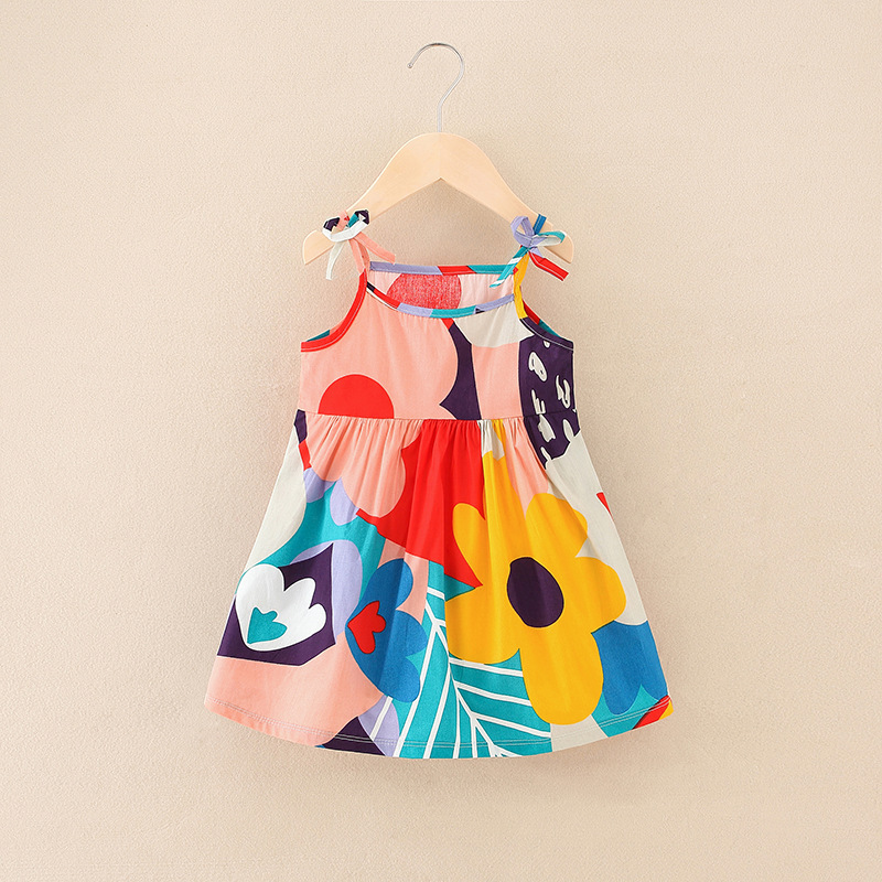 3COLOUR★Sleeveless printed suspender dress  323 Amazon.com: Dress, Floral Suspender Dress, Printed Dress