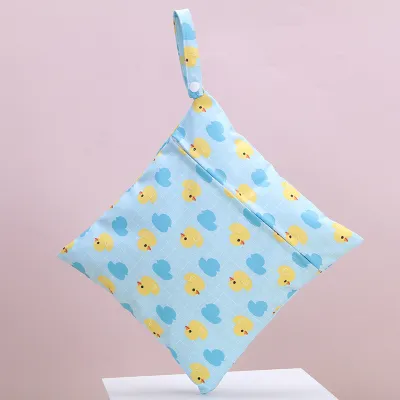 Toddlers Newborn Baby Fashion Baby Diaper Storage Bag with Lock