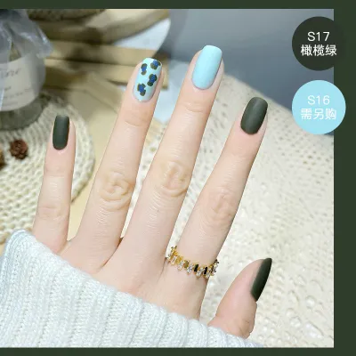 Women's Matte Water-Based Non-Peelable Baked Nail Polish 8ML