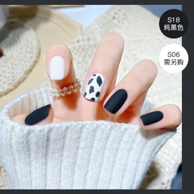 Women's Matte Water-Based Non-Peelable Baked Nail Polish 8ML