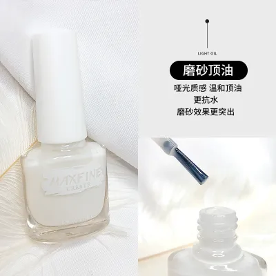 Women's No-Baking Natural Dry Whitening White Nude Tearable Nail Polish