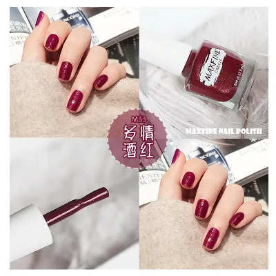 Women's No-Baking Natural Dry Whitening White Nude Tearable Nail Polish