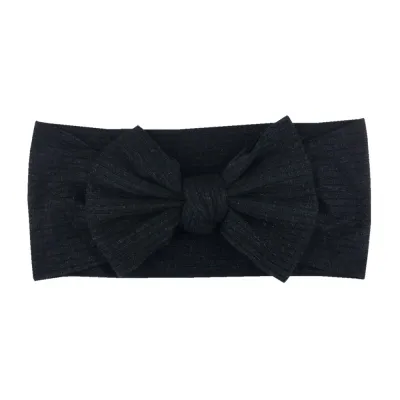 Children Newborn Baby Fashion Girls Solid Color Bow Headband