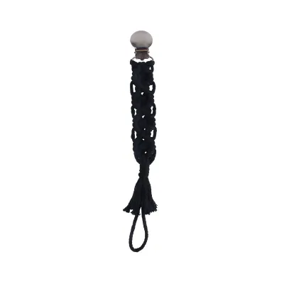 Children Newborn Baby Fashion Woven Anti-Drop Pacifier Chains Cotton Rope
