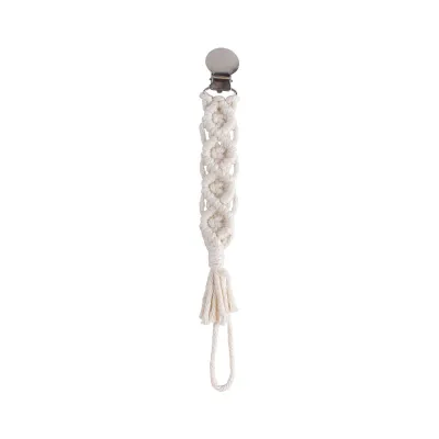 Children Newborn Baby Fashion Woven Anti-Drop Pacifier Chains Cotton Rope