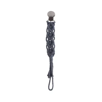 Children Newborn Baby Fashion Woven Anti-Drop Pacifier Chains Cotton Rope