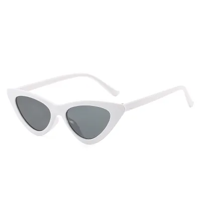 Women Retro Simple Triangle Resin Sunglasses