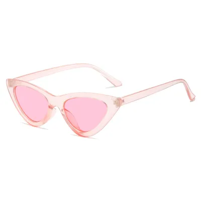 Women Retro Simple Triangle Resin Sunglasses