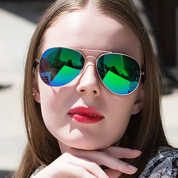 Unisex Fashion Retro Sunglasses with AC Lens PC Frame