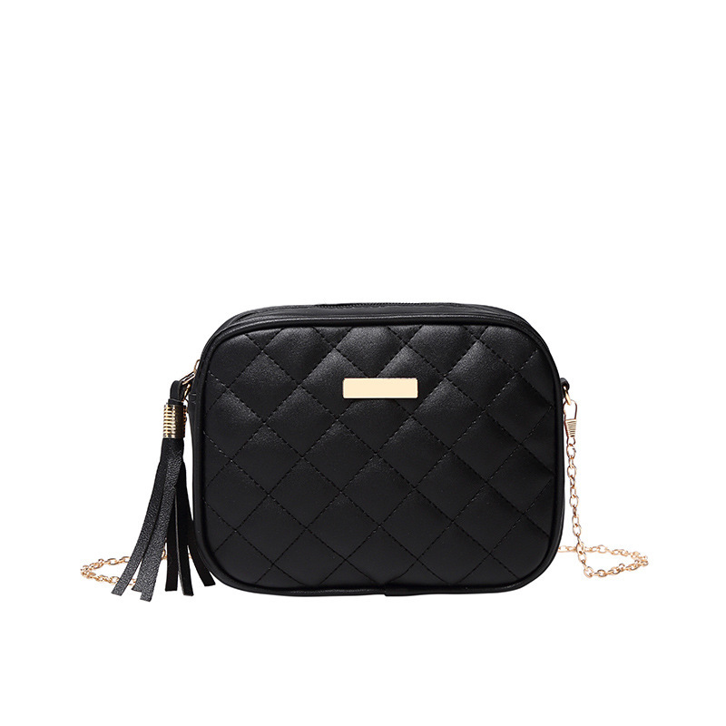 Wholesale Women Fashion Simple Metal Chain Shoulder Bag