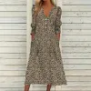 Leopard--Knitted Long Sleeves