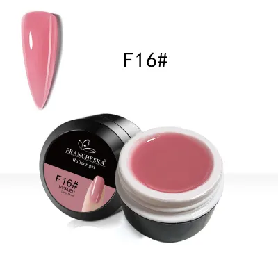 Women's Transparent Nude UV Glue for Phototherapy Manicure Quick Extension Nail Polish