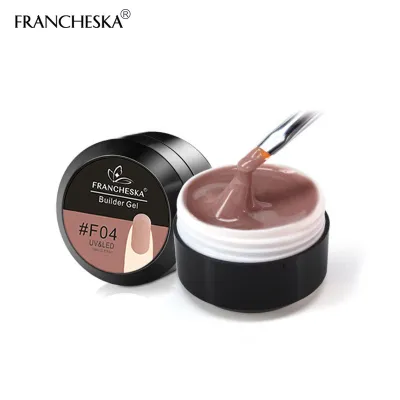Women's Transparent Nude UV Glue for Phototherapy Manicure Quick Extension Nail Polish
