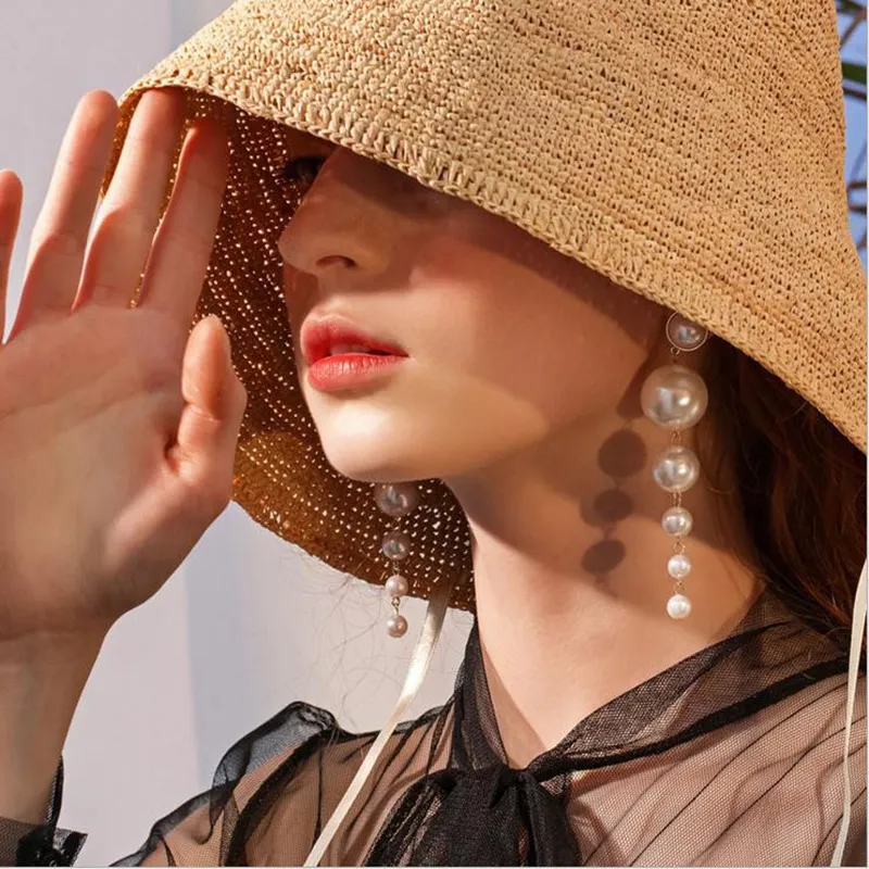 Women's Fashion Pearl Tassel Earrings