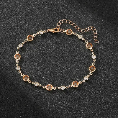 Women's Fashion Multicolor Crystal Diamond Bracelet
