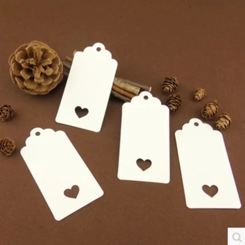 Hollow Love Flower Head Square Packaging Card