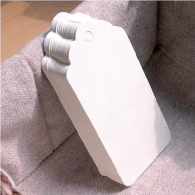 Bakery Packaging Decoration DIY Blank Wordless Elevator Card White Card 4.5*9.5Cm