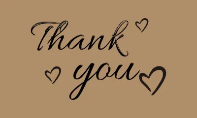 Kraft Paper Thank You Card Gift Card Jewelry Packaging