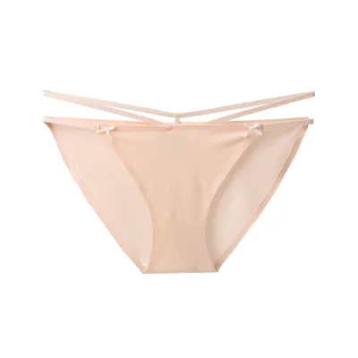 Women's Sexy Thin Strap Ice Silk Seamless Panties