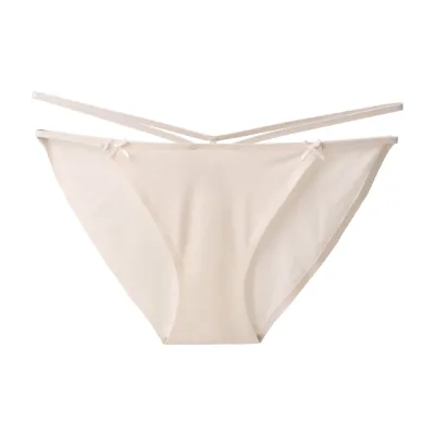 Women's Sexy Thin Strap Ice Silk Seamless Panties