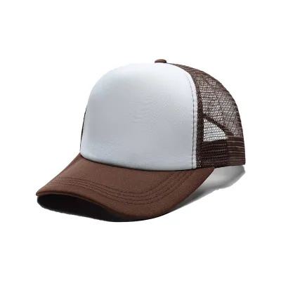 Fashion Neutral Color Matching Mesh Trucker Cap With Custom Logo
